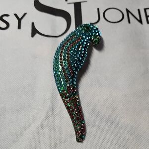 Sassy Jones Multicolor Crystal Brooch